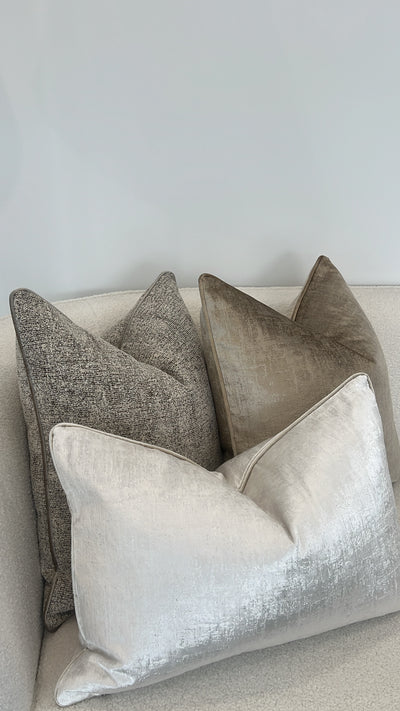 Delanie pearl cushion - Luscious Homewares