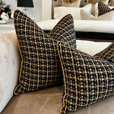 Fransico tweed Cushion - Luscious Homewares