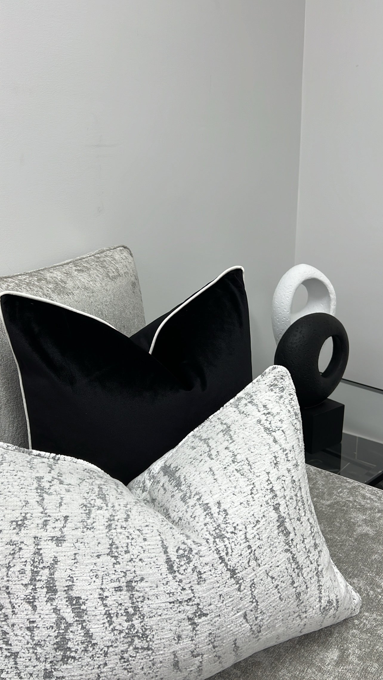 Abstract sculpture ceramic stand - Luscious Homewares