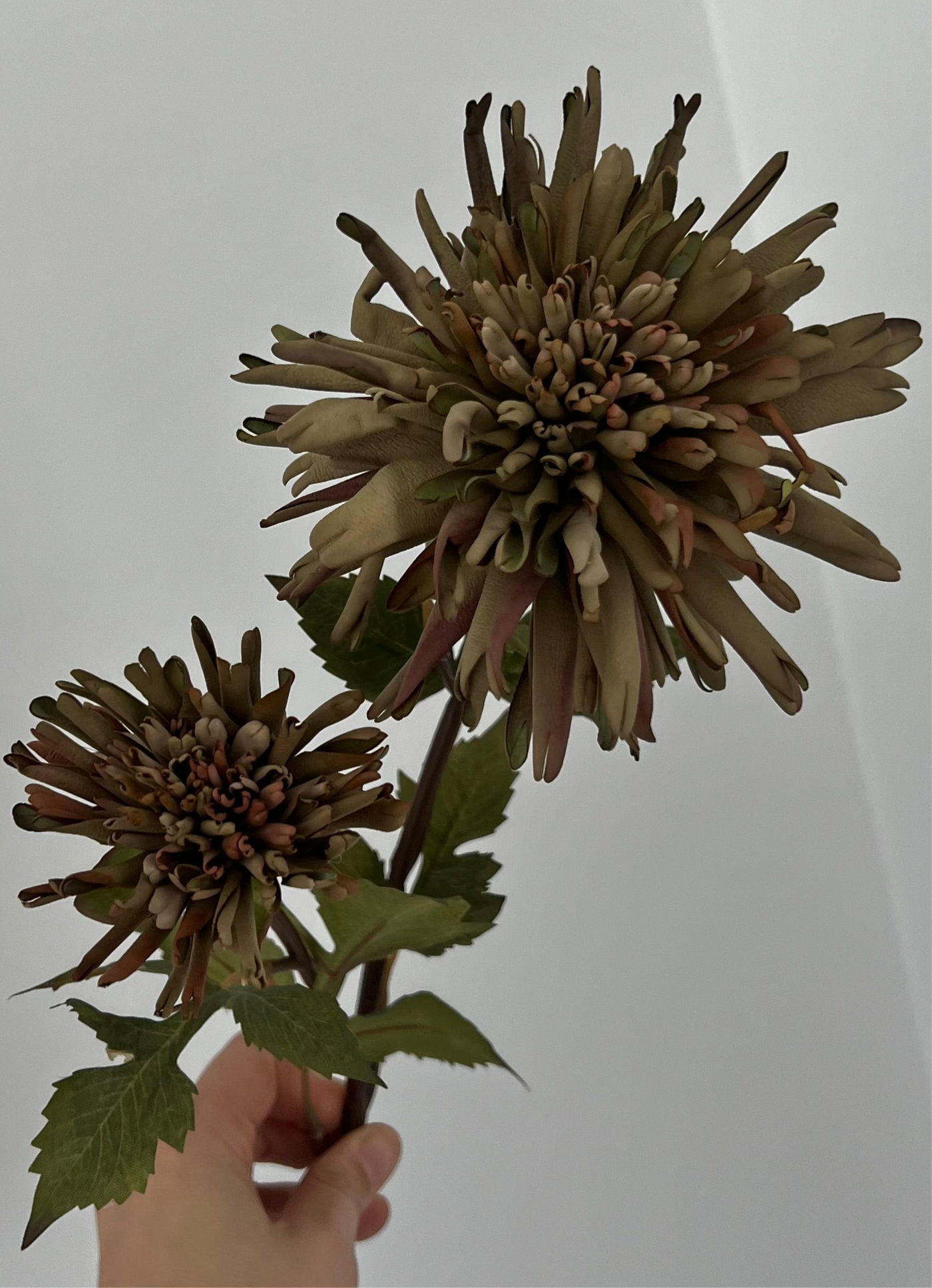 Dahlia artificial bloom stem - Luscious Homewares