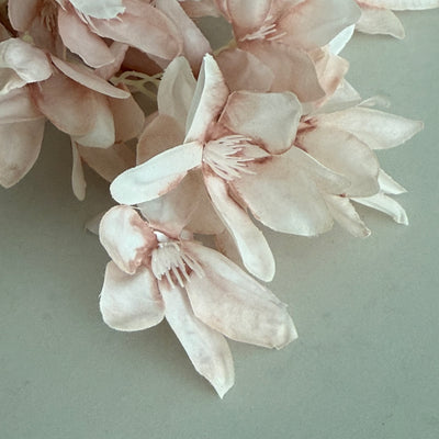 Pale pink Petal Cherry blossom branch 120 cm stem