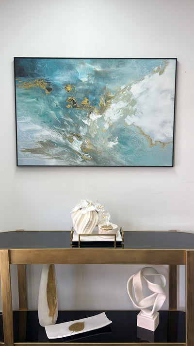 Arctic sea wall art frame - Luscious Homewares