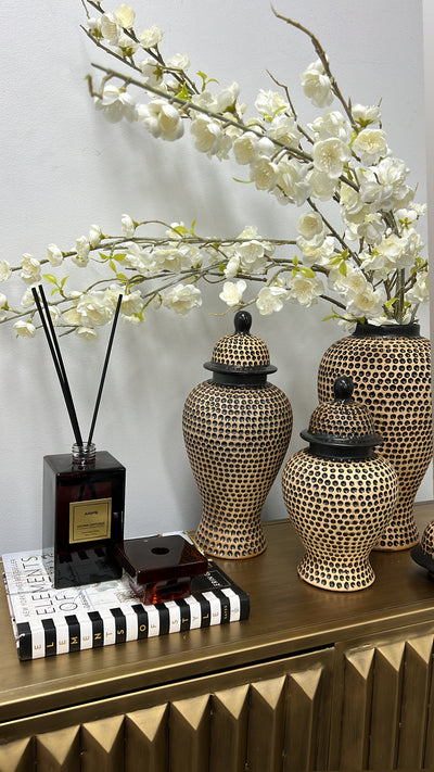 Pablo ginger jars - Luscious Homewares