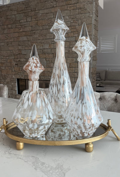 Liberty tray Oval Gold - Luscious Homewares