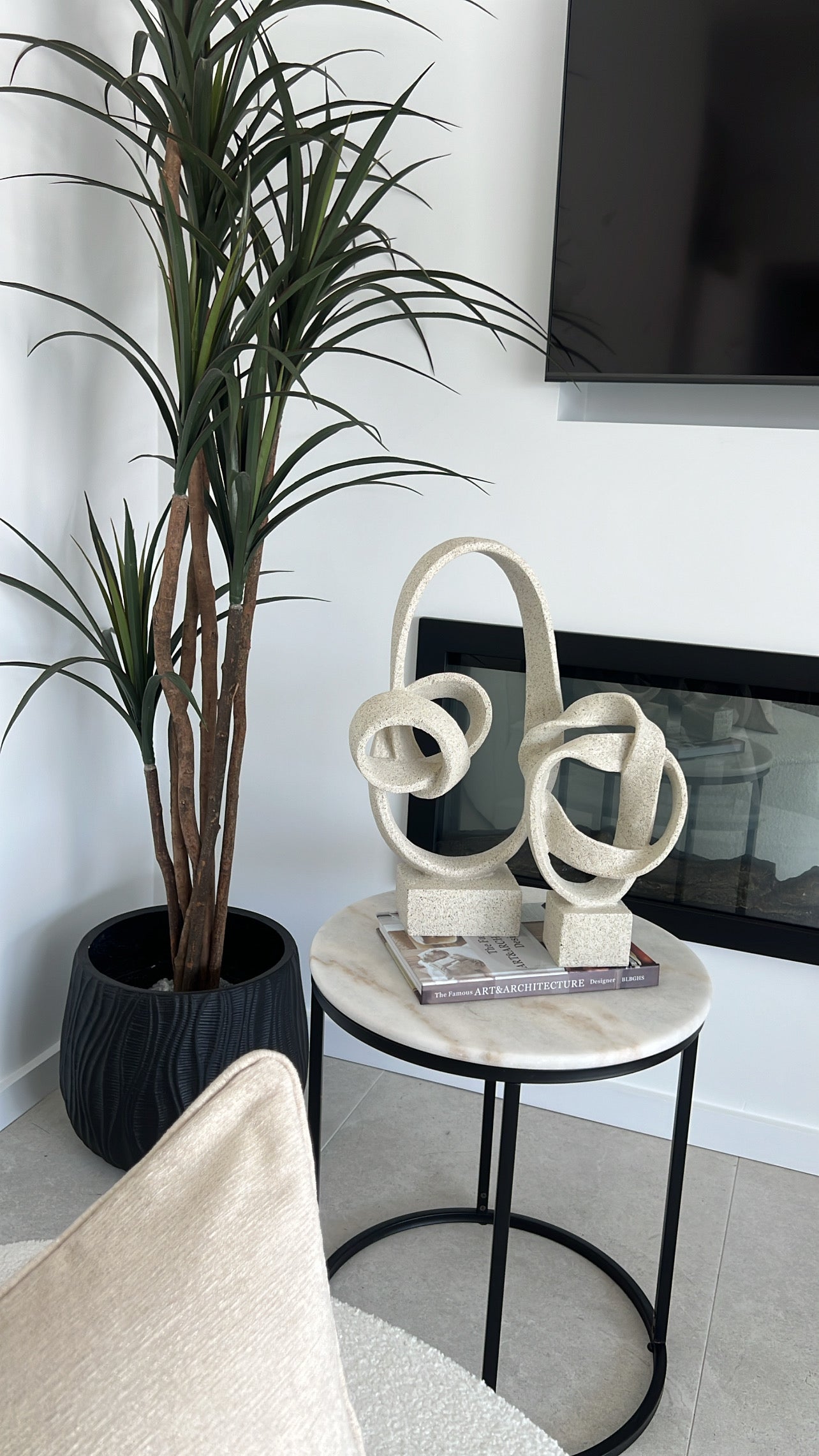 Sand stone sculpture - Luscious Homewares