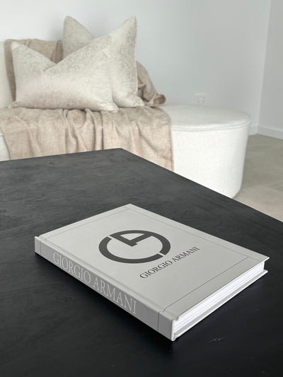 Armani Inspired Book - Luscious Homewares