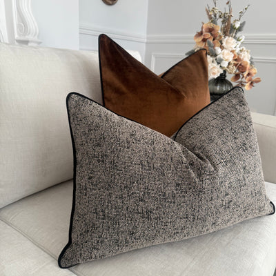 Royal luxe caramel cushion - Luscious Homewares