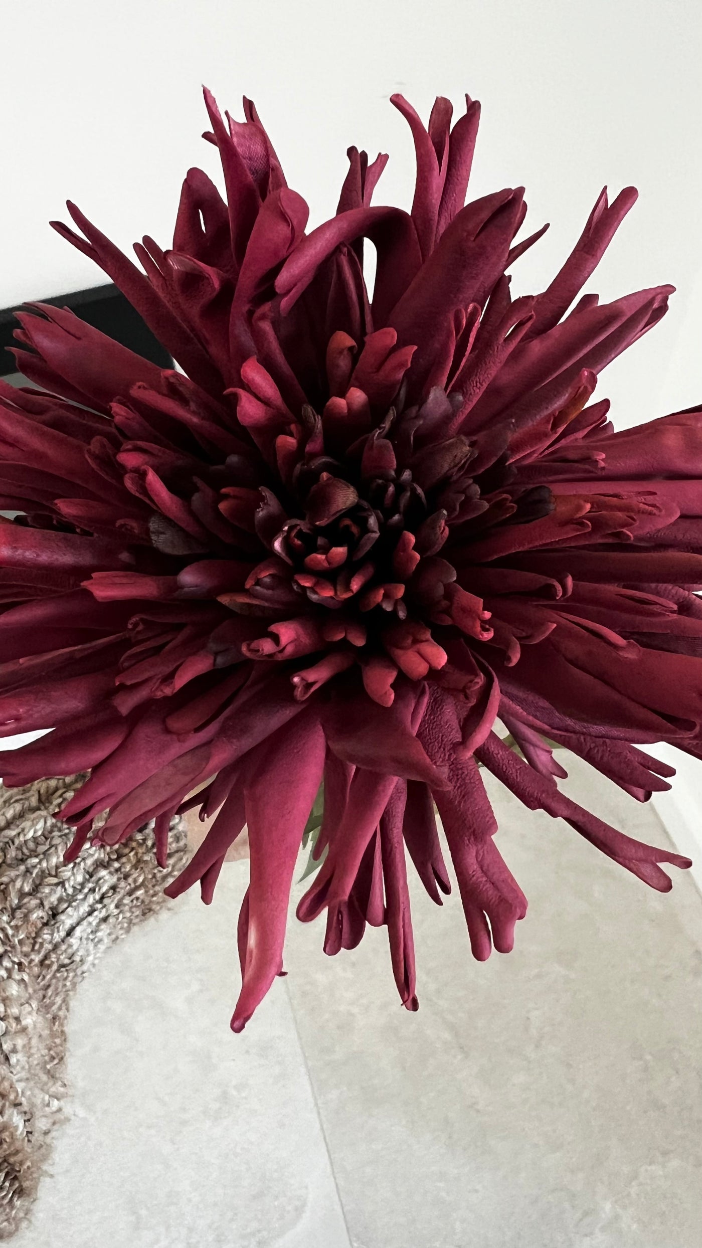 Dahlia artificial bloom stem - Luscious Homewares