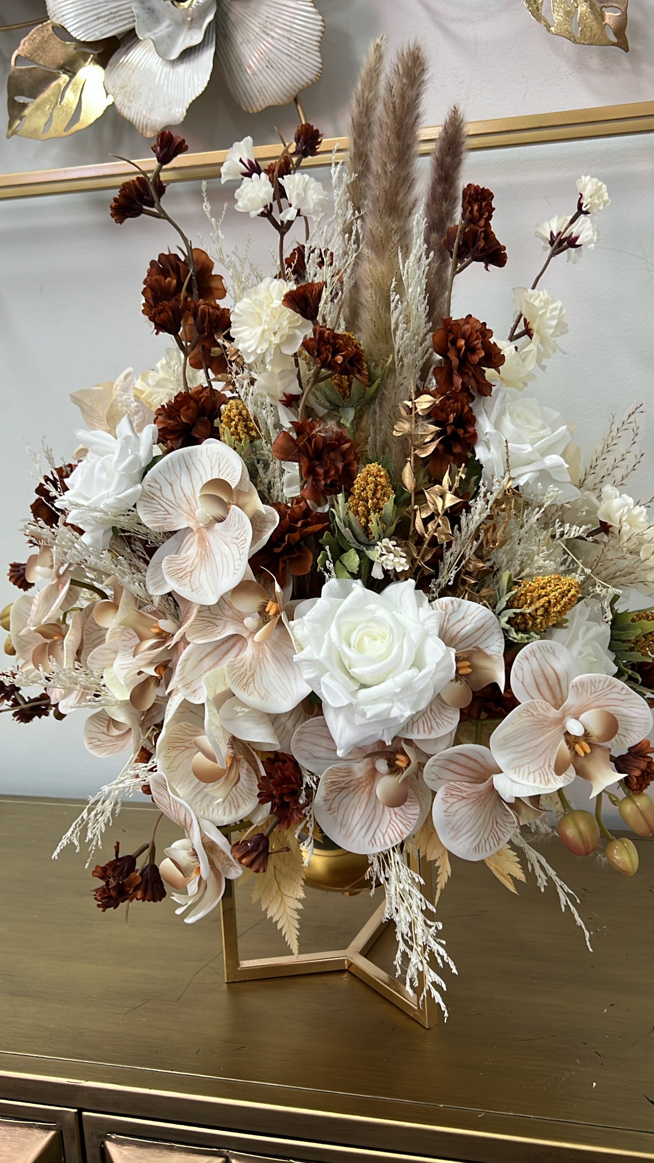 Gentle touch floral arrangement - Luscious Homewares