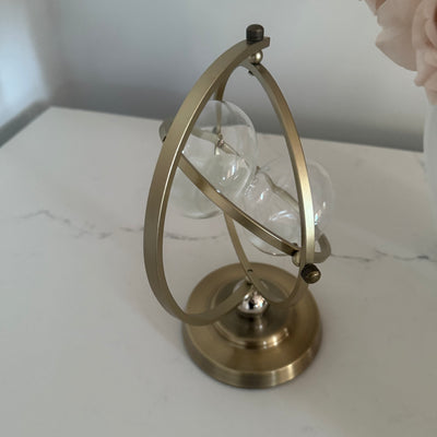 Nordic round Hour glass 15 min - Luscious Homewares