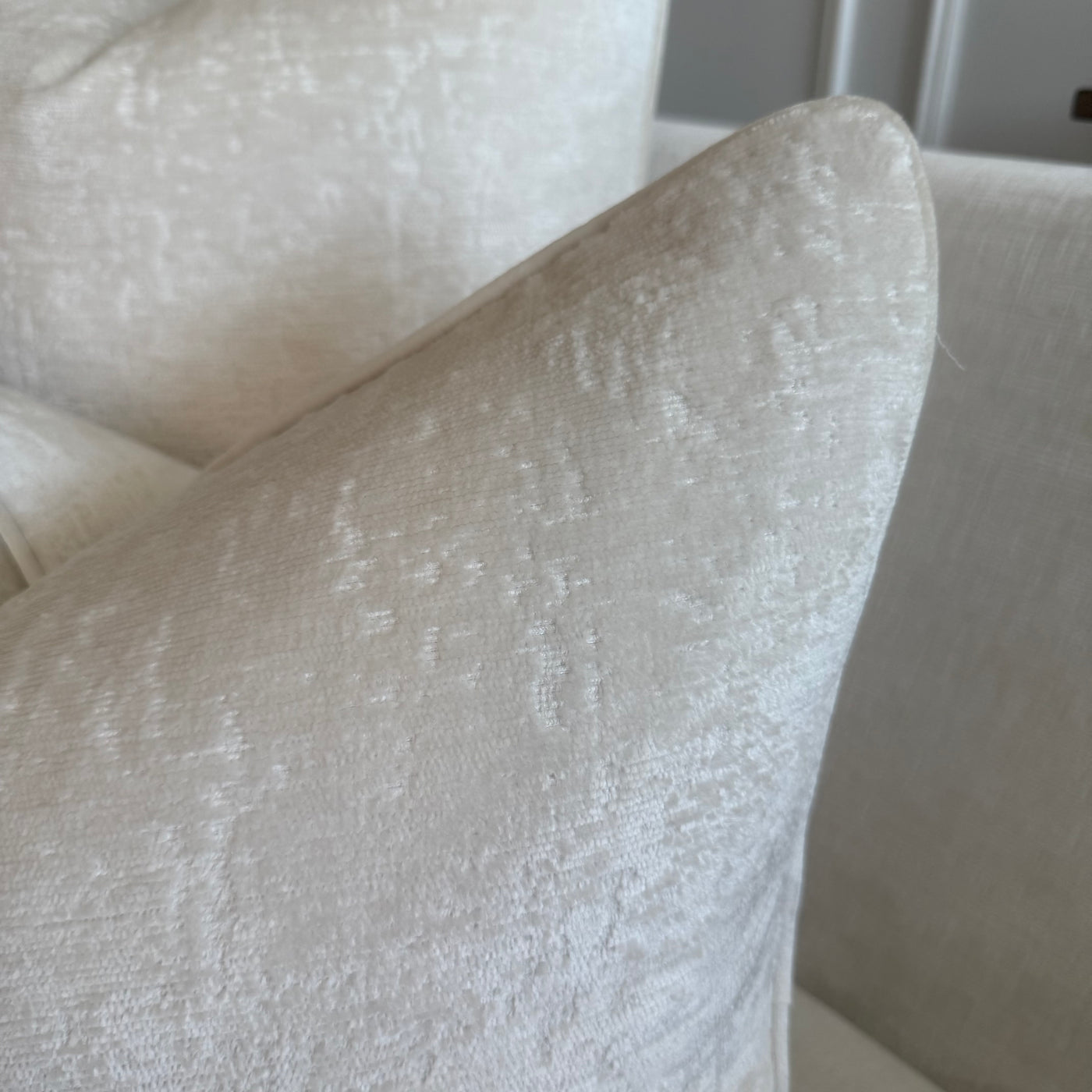 Rena ivory cushion - Luscious Homewares