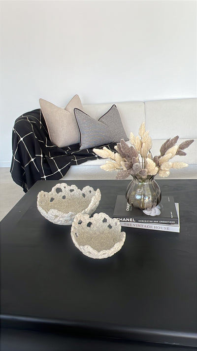 Coral fossil sandstone bowl - Luscious Homewares