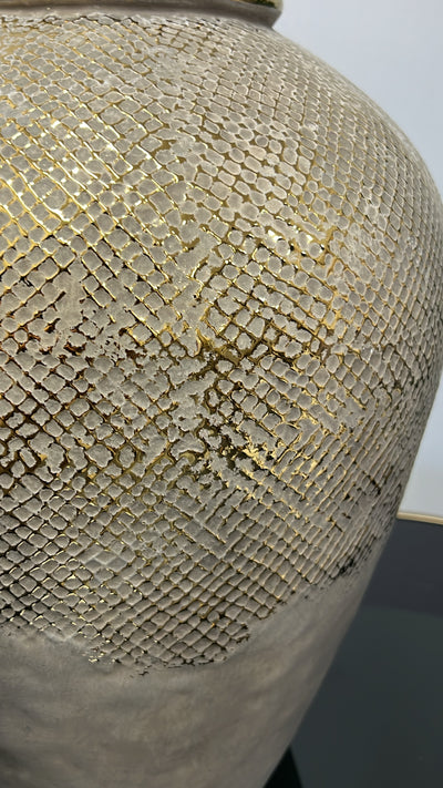 Luxe Mesh gold vase - Luscious Homewares