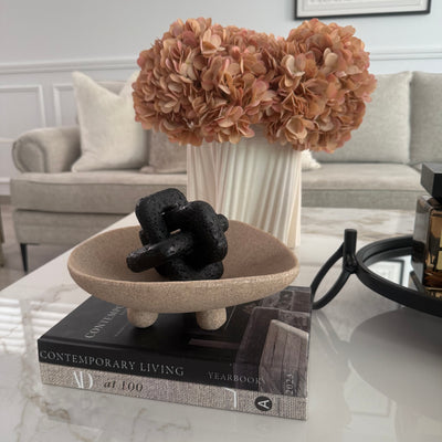 Hydrangeas + 3d print white vase