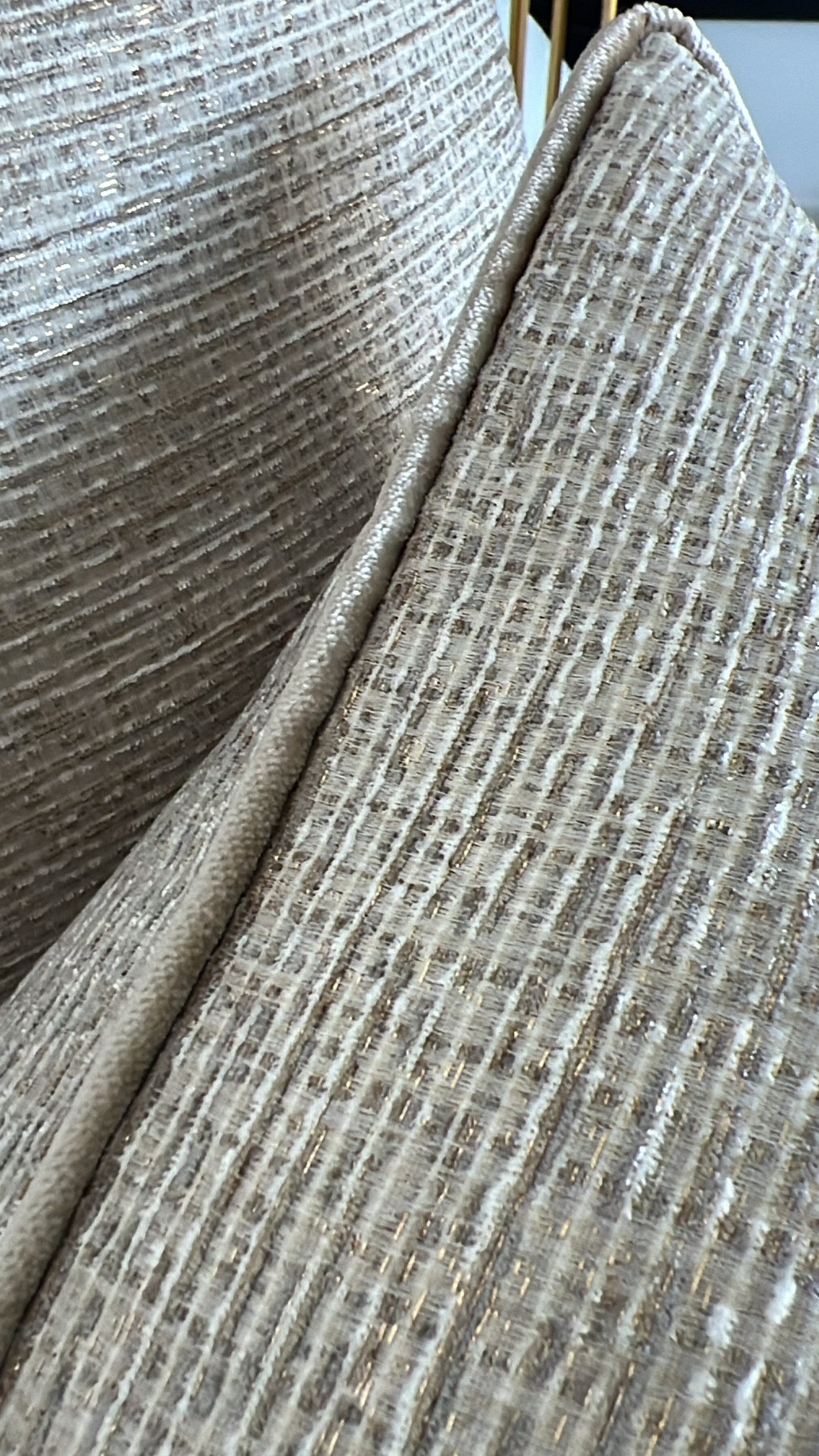 Celestial Echo neutral cushion - Luscious Homewares
