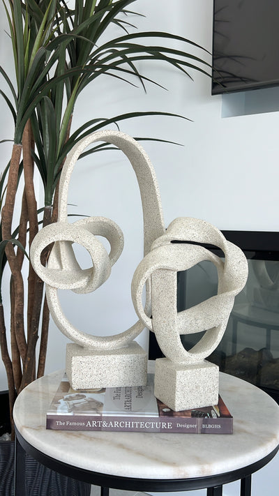 Sand stone sculpture - Luscious Homewares