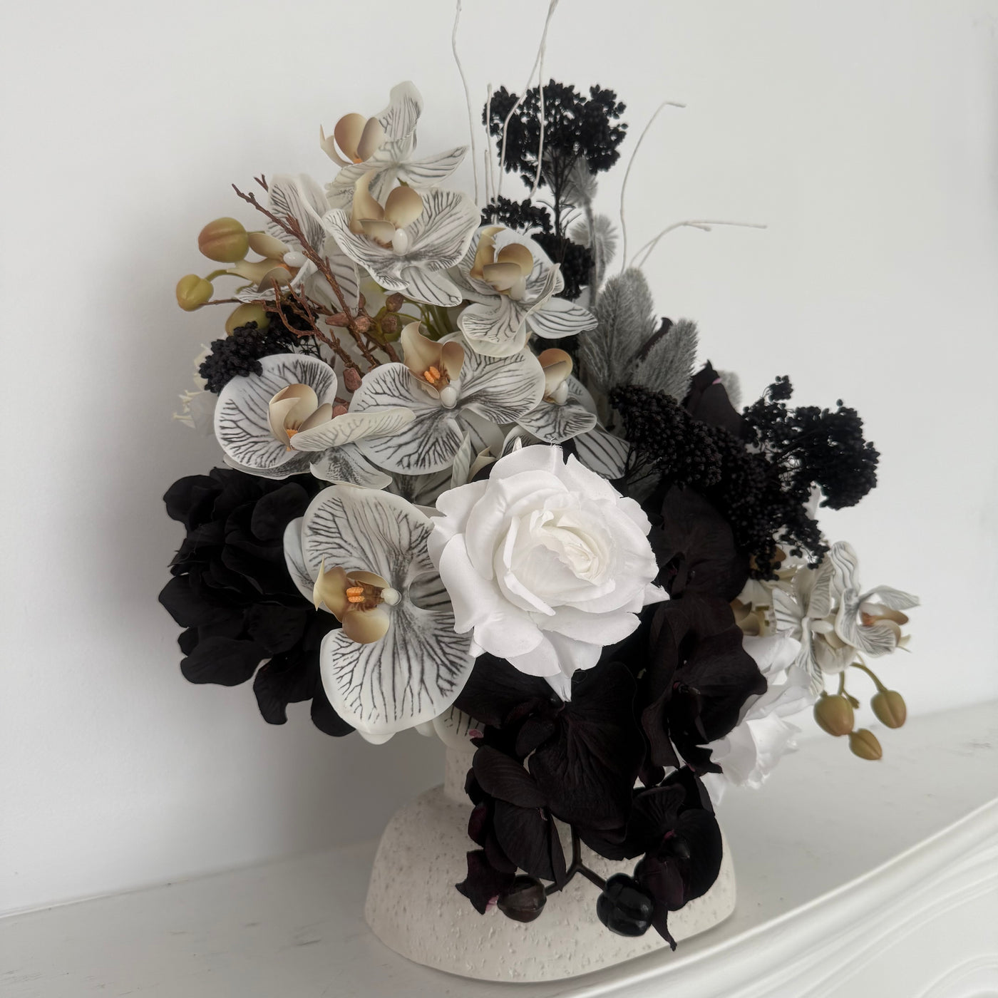 Opaque Floral Arrangement