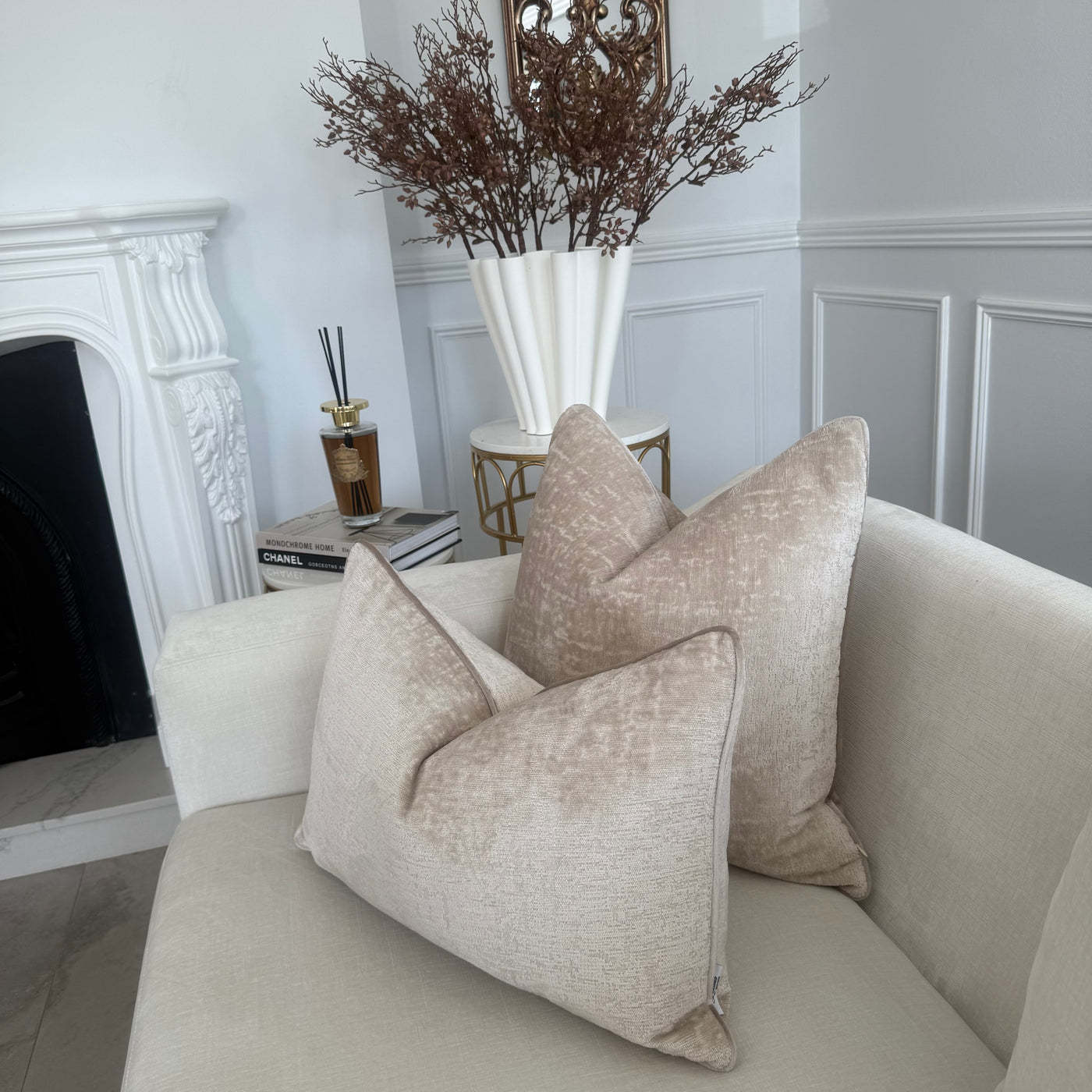 Magnolia bud real touch artificial stem - Luscious Homewares