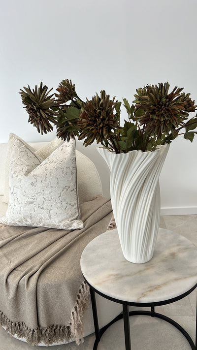 Venice tall ceramic vase - Luscious Homewares