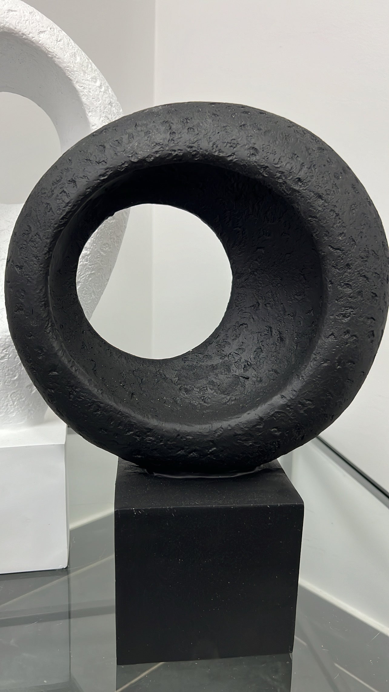 Abstract sculpture ceramic stand - Luscious Homewares