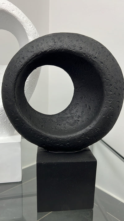 Abstract sculpture ceramic stand - Luscious Homewares