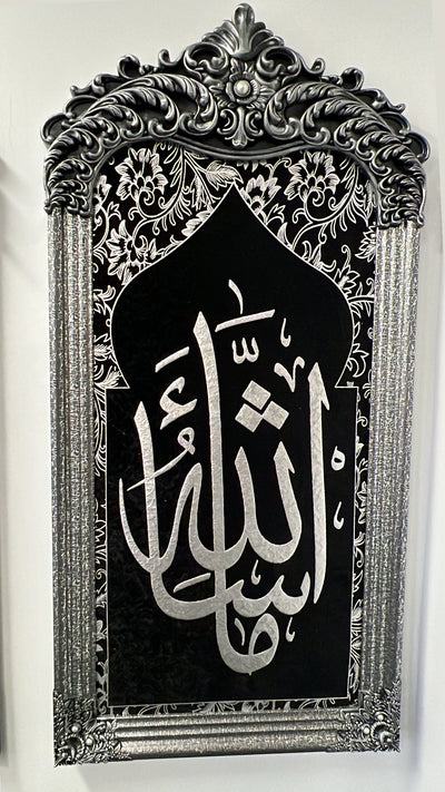 Calligraphy black and silver kid - Luscious Homewares