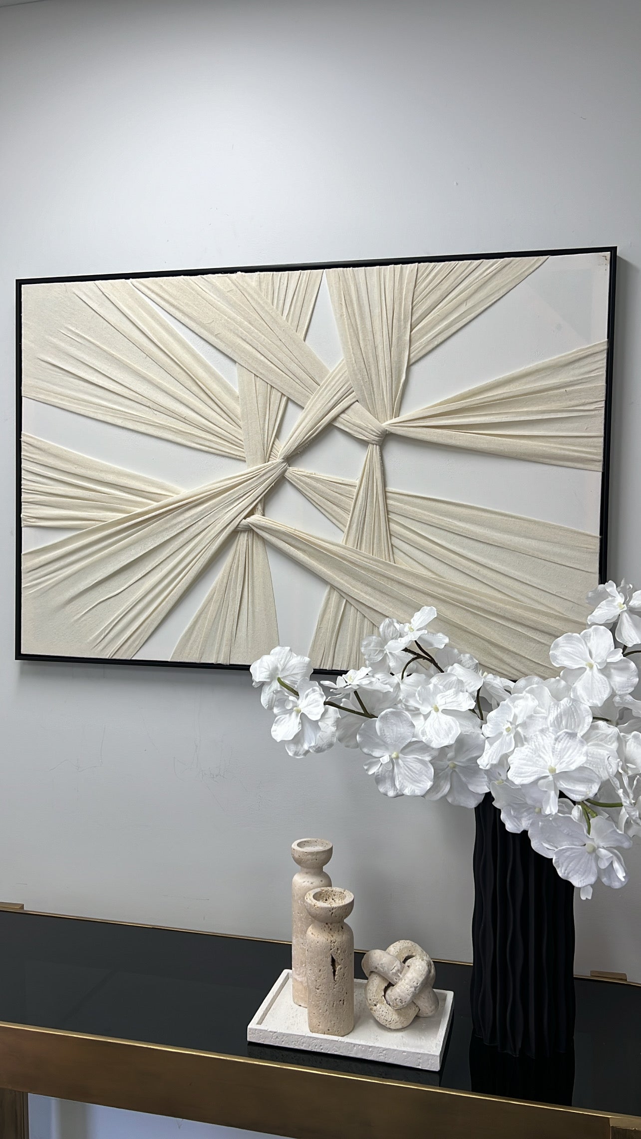 3D canvase wall art Black frame - Luscious Homewares