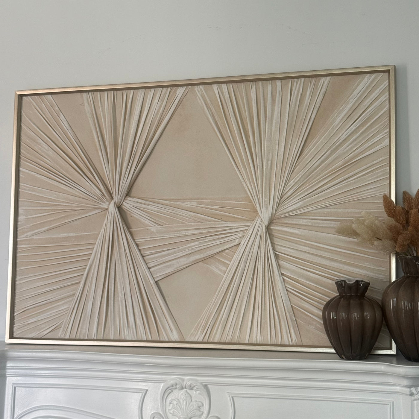 Drapery canvase frame - Luscious Homewares