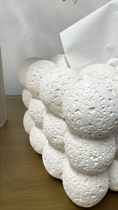 Stone tissue box - Luscious Homewares