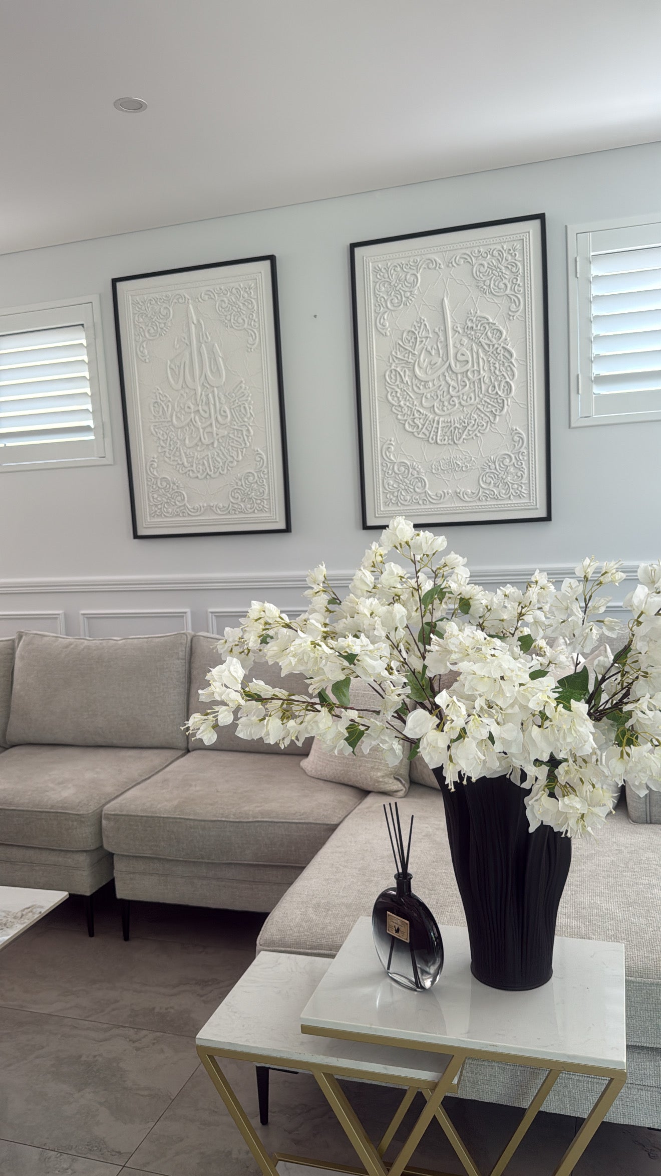 BOUGAINVILLEA WHITE CASCADE Stem - Luscious Homewares