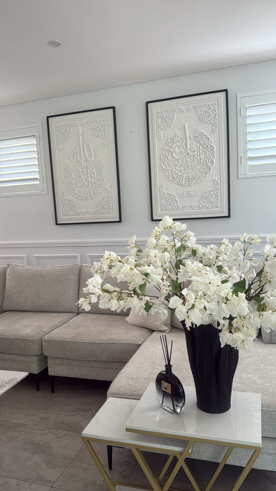 BOUGAINVILLEA WHITE CASCADE Stem - Luscious Homewares