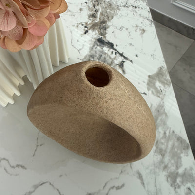 Sandstone sculpture/ vase